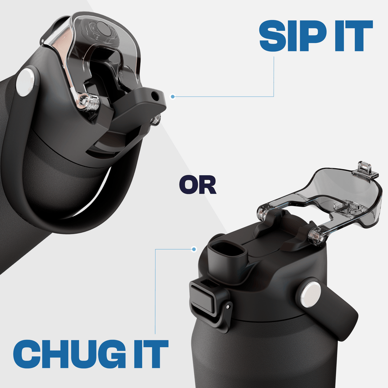 Bottle 24oz Blue Ice Cream